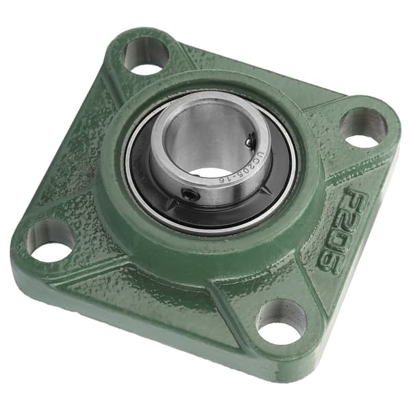 30mm 25.4mm Firkantet Putelagerblokk Solid Base 4 Monterte Hull