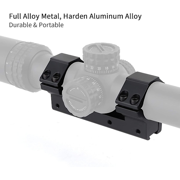 Aluminium Tactical Low Profile 30mm Scope Rings 11mm Weaver/picatinny Mount Rings Scope Adapter