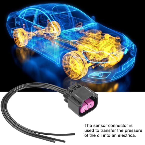 GM E85 Flex Fuel tryksensor stik pigtail ledning 13577394