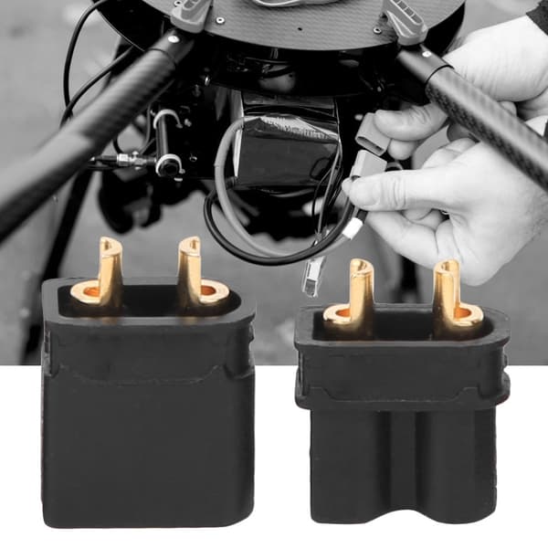 XT30 Drönarbatterikontakt 10-pack 30A Hane Hona Uttag Anslutningsadapter