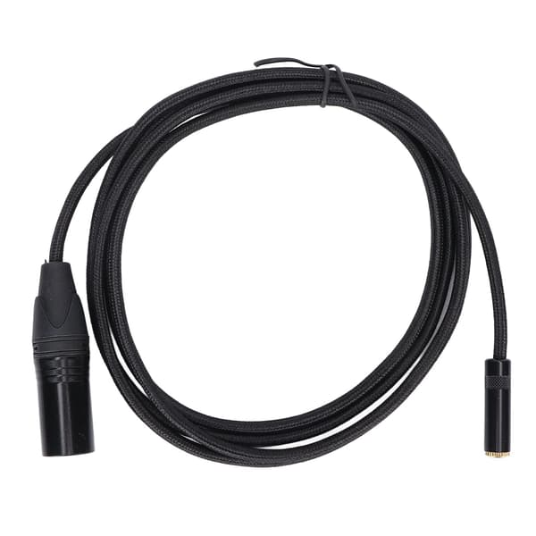 3,5 mm til 3-pin XLR forgyldt adapterkabel 2 m 6,6 ft til forstærker mixer tablet