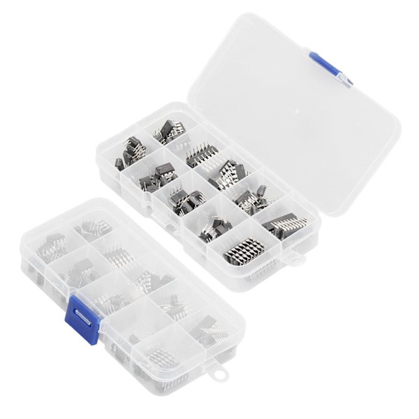 85-delars IC-sortimentssats med 10 olika integrerade kretsar IC-chips för DIY-elektronik