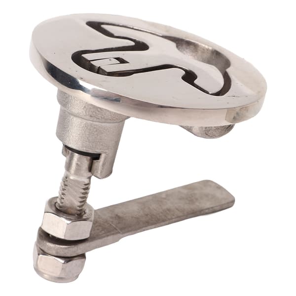 61x57mm Marine Flush Hatch Pull 316 Rustfritt Stål Sølv Yacht Båt Hardware