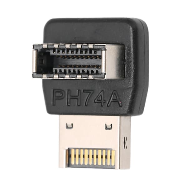 USB 3.1 Type E -sovitin, 90 asteen kulmalla, emolevyliitin PH74A