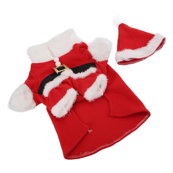 Julehunde Kostume Julemand Hunde Vinter Sweater Hat til Små Medium Hunde XL