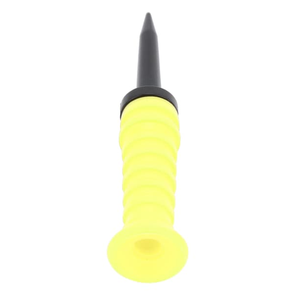 Fleksible Golf Tees i Plast Lav Modstand Driver Trænings Tee til Golf Træningsmåtte Tilbehør Gul