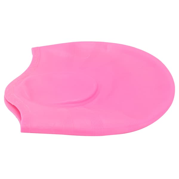 Vedenpitävä 3D Ergonominen Silikoninen Uimalakki Pinkki Korvasuoja