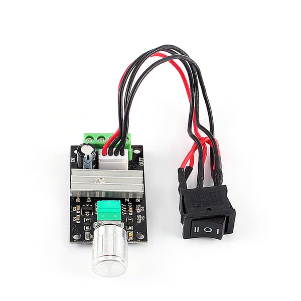 PWM DC Motorvarvtalsregulator 6V till 28V 3A Reversibel