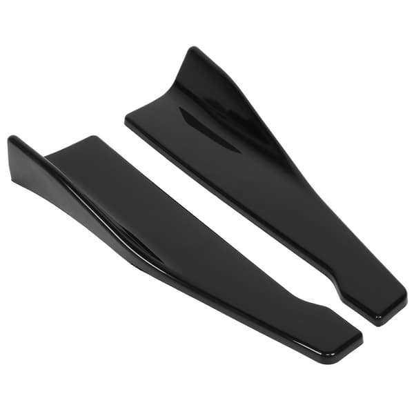 2. generations kofangerlæbespoiler Universal Winglet Diffuser Glanssort