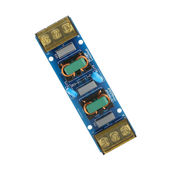 EMI Højfrekvens To-Trins Lavpas Strømfilter Board 25A