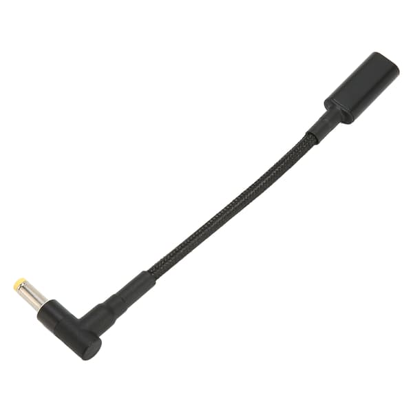 USB Typ C Hona till 4.8x1.7mm Hane Adapterkabel Dubbel PD E MARK Chip Portabel 100W USB Typ C Adapterkabel