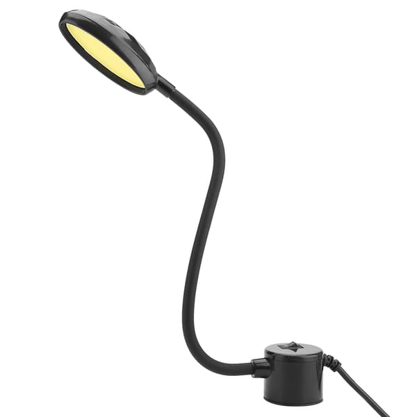 8W COB Symaskinlys Justerbar Magnetisk Base EU-plugg 110 265V