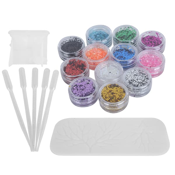 Elg Gevir Silikoneforme DIY Smykker Håndværk Glitter Drypper Tilbehør