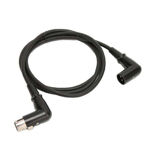 XLR han til hun kabel 3-benet OFC-leder retvinklet mikrofonkabel