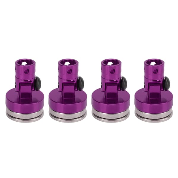 Magnetisk stolpfäste för RC-fordon - set om 4, lila