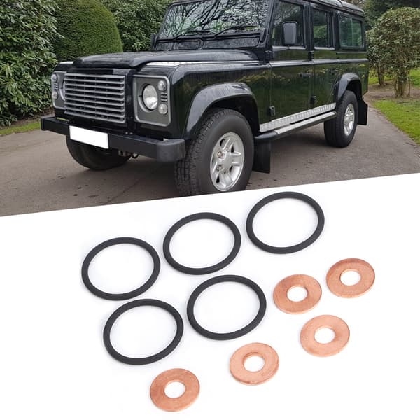 Dieselinjektorforsegling O-ring & skive ERR7004 Passer til Land Rover Discovery 2 Defender TD5