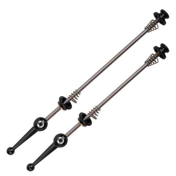 Mountainbike Titanium Quick Release Skewer Alloy Folding Wheel Set Svart