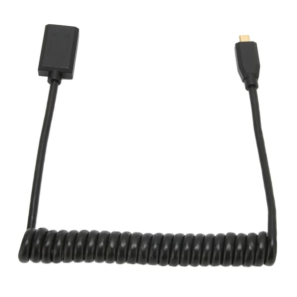 HDMI-kabel Mikro til Hun 8K 60Hz 48Gbps Flettet Videoadapter til Tablet TV Kamera
