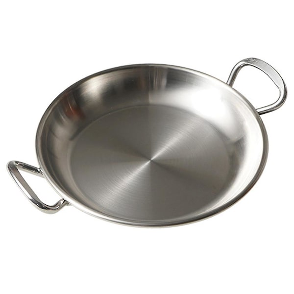 Rustfrit stål Tyk Tør Pot Ramen Pot silvery L