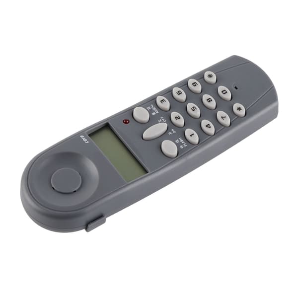 Støjreducerende vægmonteret fastnettelefon med tilbagekaldsfunktion til hjemmekontoret