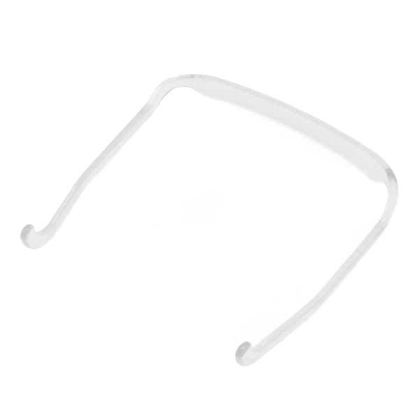 Usynligt Hårbånd Klar Brille Hårbøjle til Krøllet Tykt Hår