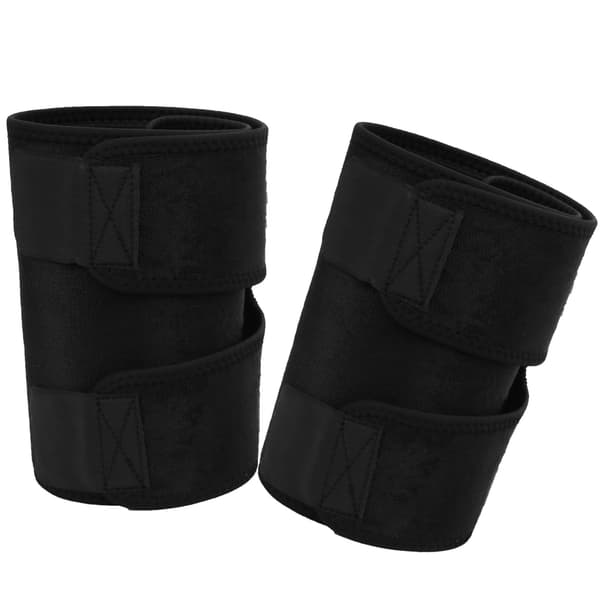 2-pakning Elastisk Kompresjon Sport Leg Support Brace Wrap Protector Fitness Tilbehør