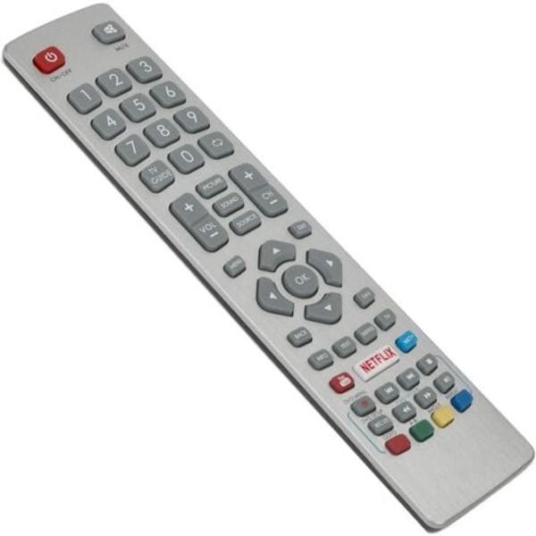 SHW/RMC/0120 SHWRMC0120 Fjärrkontroll ersatt för Sharp Aquos HD Smart TV med Youtube Netflix Net+