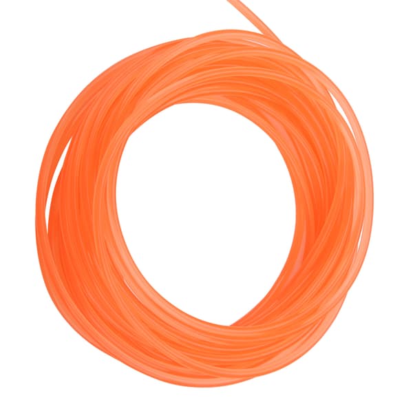 Orange Glat Overflade PU Polyurethan Rundrem til Drivtransmission 5mm x 10m