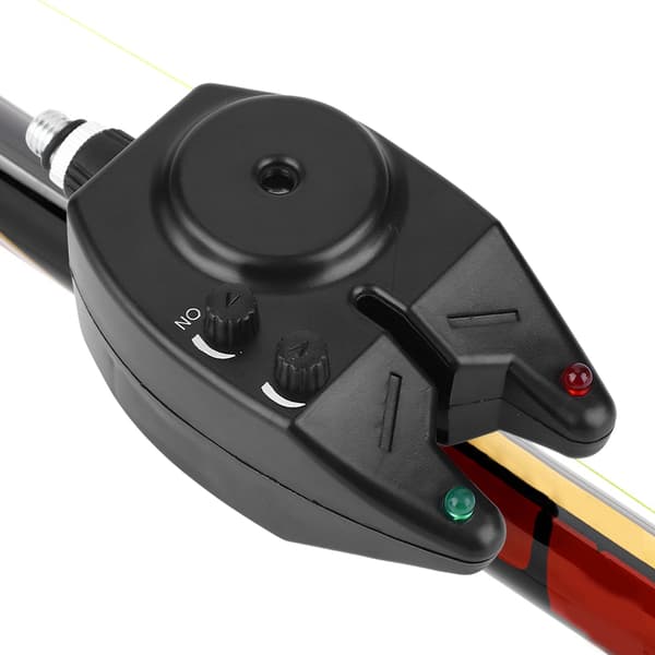 LED Elektronisk Fiskebide Alarm Lyd Advarselsindikator Lys