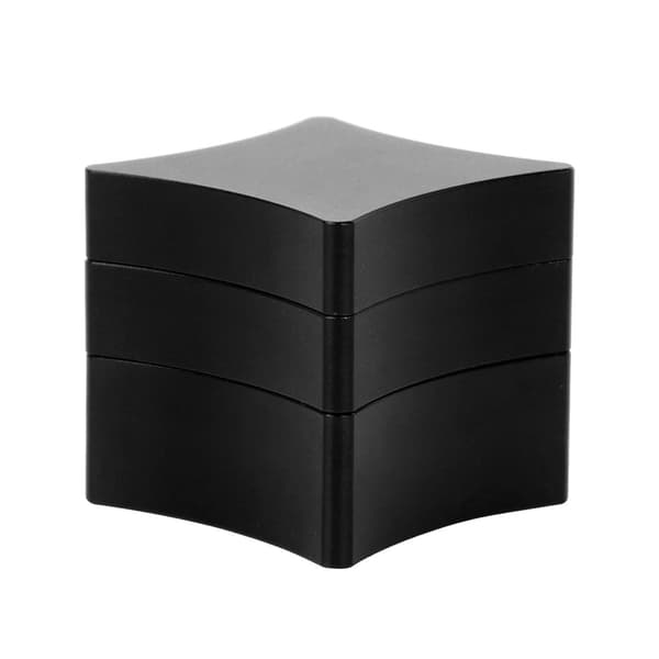 Snooker-kridtholder i aluminium (sort)