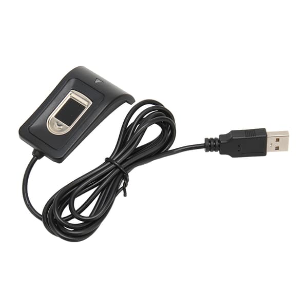 USB Fingeravtrycksläsare 10 Fingeravtryck 360 Graders Automatisk Kalibrering PC Windows