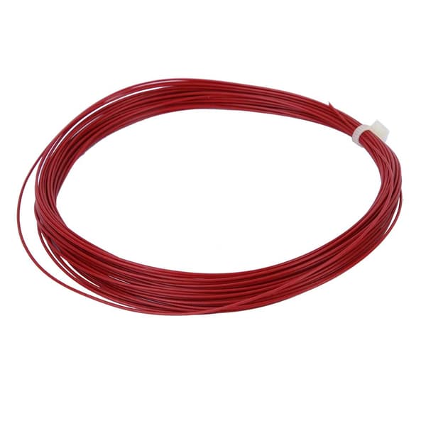 Slitstark 10m Hög Flexibilitet Badminton Stränglina Träningsracket Röd 2-pack