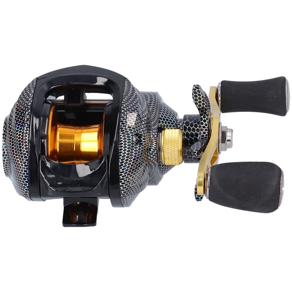 PRO BEROS High Performance Baitcasting-rulle - 18+1BB, 7.2:1 utväxling, magnetisk broms, högerhand
