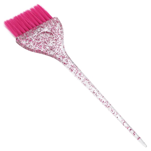 Glitter Hårfarvebørste Pink Salon Tilbehør