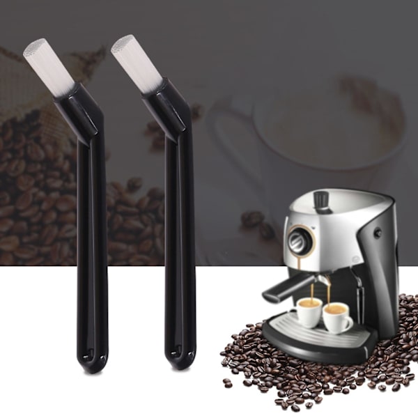 5 kpl Muovikahva Nylon Harjakset Kahvi Espressokone Puhdistusharja Puhdistusaine