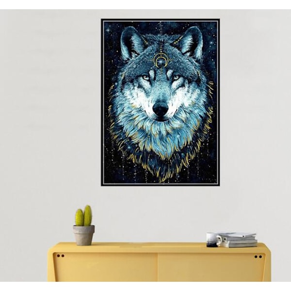 Eläinsusikuningas diamond painting (TT88-30*40CM)
