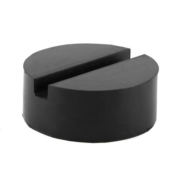 6CM Sort Rille Donkraft Disk Gummi Pude Side Svejsningspude