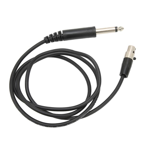 3-Pin Mini XLR til 6,35 mm Jack Kabel 1 Meter XLR til 1/4 Tomme Mikrofonkabel til Live Lydkort Mikrofon 1m