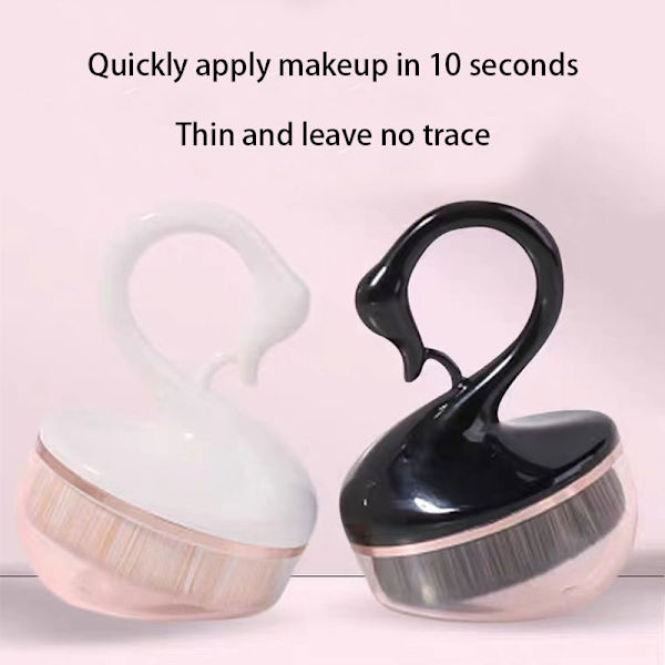 Little Swan Foundation Brush Sømløs makeup børste White