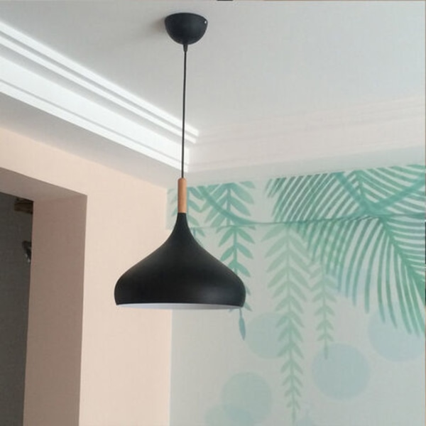 Nordic Modern Taklampa för Restaurang Bar Café Restaurang 24cm (Röd)