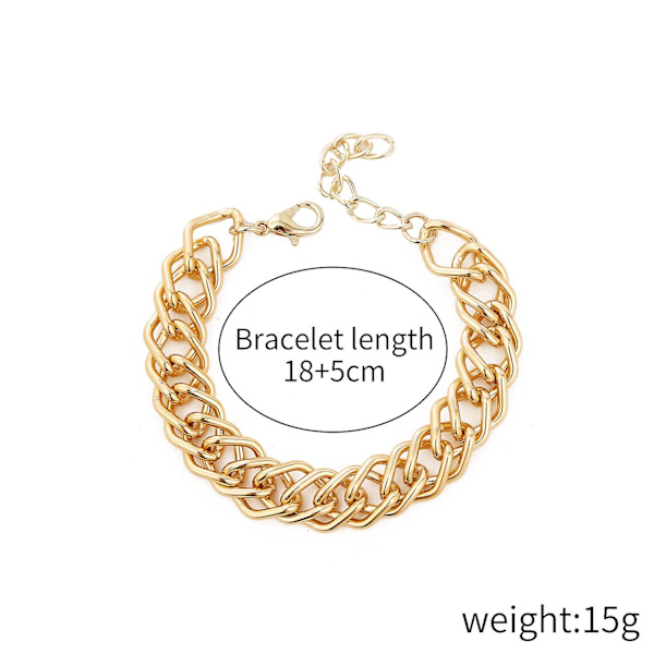 Armband Vintage guld färg mode smycken B2406 S2009-01