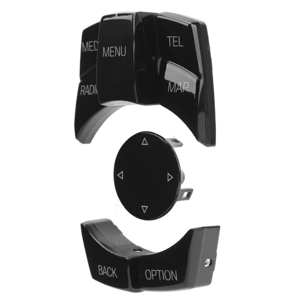 Sentral Konsoll Multimedia Knappesett Multi Media Kontroll Tast Deksel for E84 E70 E71 E72 E81 E82 E Chassis Glossy Black