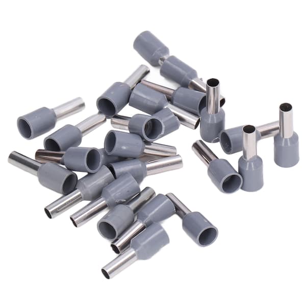 1000 st Isolerade Hylsor Elektriska Stift Krympterminaler 12 AWG Tråd Ändkontakter Kit E4009