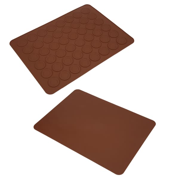 Silikone Macaron Bageplade - 48 Huller, Non-Stick Underlag til DIY Køkkenudstyr