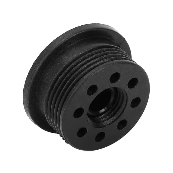 Svart Surfbräda Luftventil i Plast 3x1.5x2.5cm