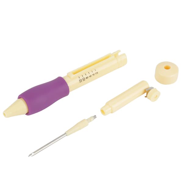 Punch Needle Broderi Pen Kit 3 Størrelser DIY Håndværktøj