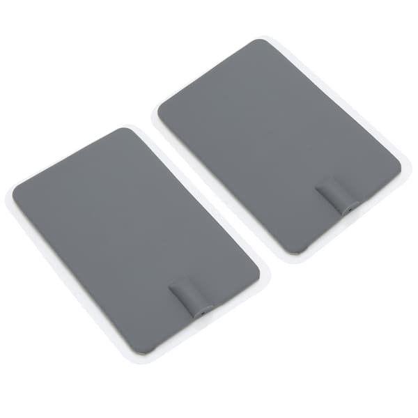 Blød Silikone Elektrode Pad 7x11cm Grå til Fysioterapiinstrumenter