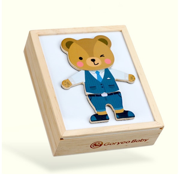 MG-Bear Change 3D pusselspel,