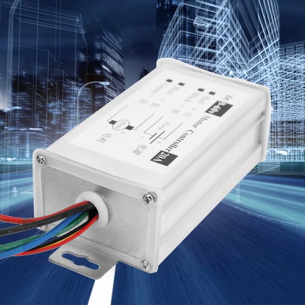 PWM DC Motor Hastighetskontrollmodul 9V til 60V 20A Fremoverrotasjon Trinnløs Justerbar