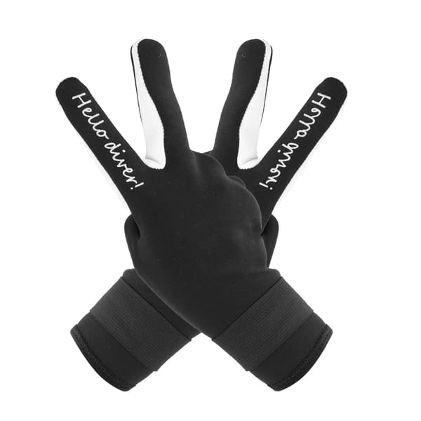 2mm Neopren Dykarhandskar Varma Svarta Storlek L